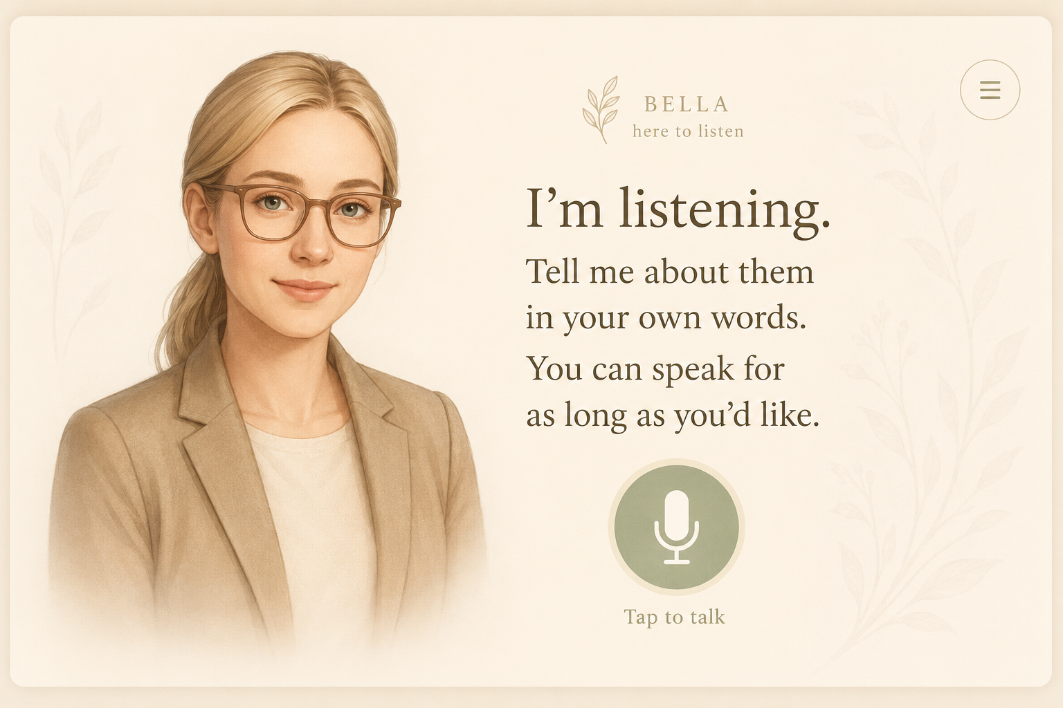 Bella listening guide